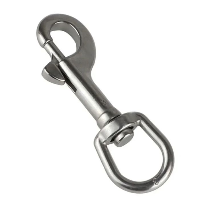 DIZETION%201PC%20316%20Stainless%20Steel%20Swivel%20Eye%20Bolt%20Spring%20Snap%20Hook%2065/72/82/91/100/126mm%20Marine%20Diving%20D%20Ring%20Snap%20Hooks%20-%20Image%207