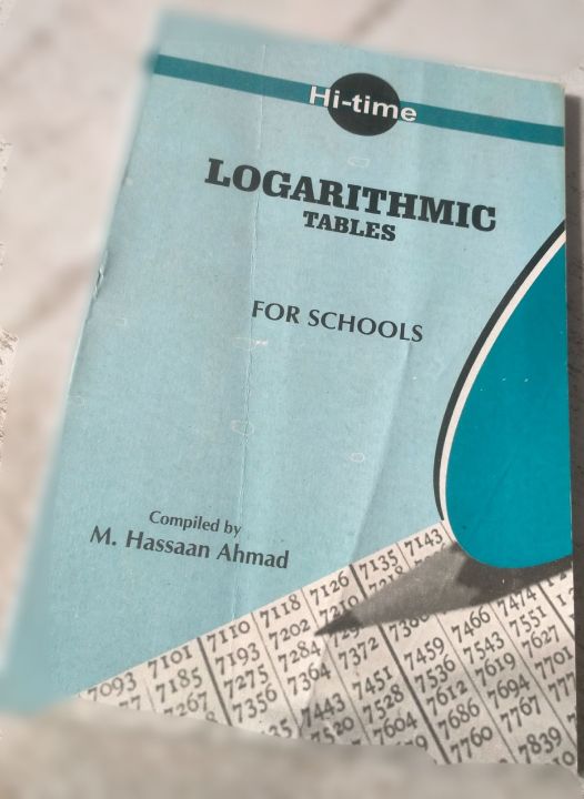 logarithmic Tables , log table ,log book