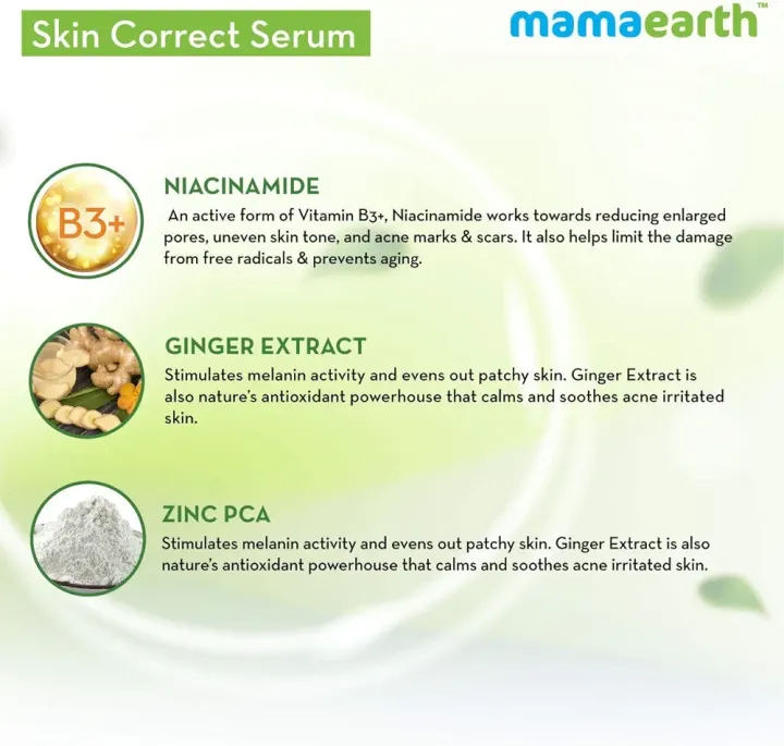 Mamaearth%20Skin%20Correct%20Face%20Serum%20Acne%20Scars%20Removal%20Cream%20With%20Niacinamide%20&%20Ginger%20Extract,%2030ml%20-%20Image%203