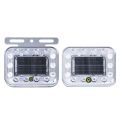 Smart Touch Control Solar Car Flash Light  Multi-Mode LED Strobe Warning Light with Strong Magnetic Base  Wireless Waterproof. 