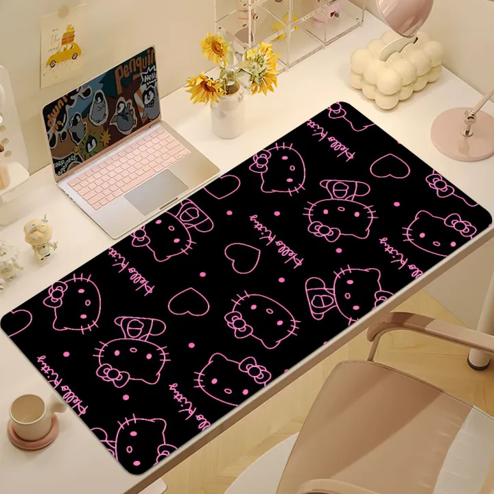kawaii%20Tiling%20Pattern%20Hello%20k-Kitty%20pink%20bow%20SRO%20Mouse%20Pad%20Non-slip%20Lockedge%20Thickened%20Desktop%20MousePad%20Large%20Office%20Student%20-%20Image%207