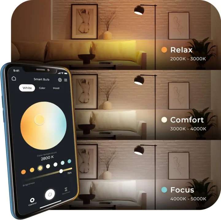 WIFI%20Bluetooth%20LED%20Bulb%20Smart%20APP%20Control%20Dimmable%209W%20Replace%2060W%20100-220V%20RGB+CW+WW%20Color%20Change%20Lamps%20Compatible%20IOS/Android%20-%20Image%203