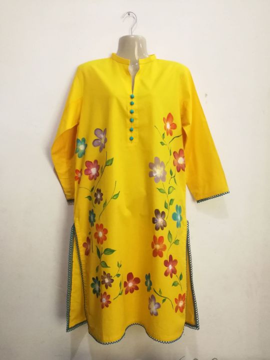 lawn%20cotton%20shirt%20fabric%20paint%20(unstitched)%20-%20Image%202