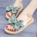 Stylish Women’s Flat Sandals – Soft Sole Polka Dot Design.