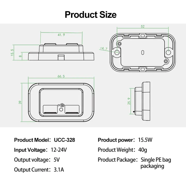 QC3.0%20PD%20Car%20Charger%20Socket%20Quick%20Charge%20Dual%20USB%20Charger%20Outlet%20Panel%20Power%20Adapter%20for%20Truck%20Camper%20Caravan%20Accessories%2012/24V%20-%20Image%202