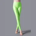 High Elastic Skinny Leggings Pencil Pants Slim Plus Size Trousers Shiny Yoga Pant For Female Sexy Skin Friendly Tight Legging. 