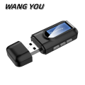 USB Bluetooth 5.0 Audio Transmitter Receiver LCD Display 3.5MM AUX RCA Stereo Wireless Adapter Dongle For PC TV Car Headphones. 