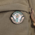Anime Movie Character Enamel Pins Good News Everyone Creative Brooches Accessories Backpack Shirt Lapel Badge Jewelry for . 