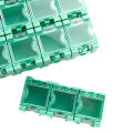 50Pcs/Set SMD SMT Electronic Component Container Mini Storage Boxes kit desk organizer. 