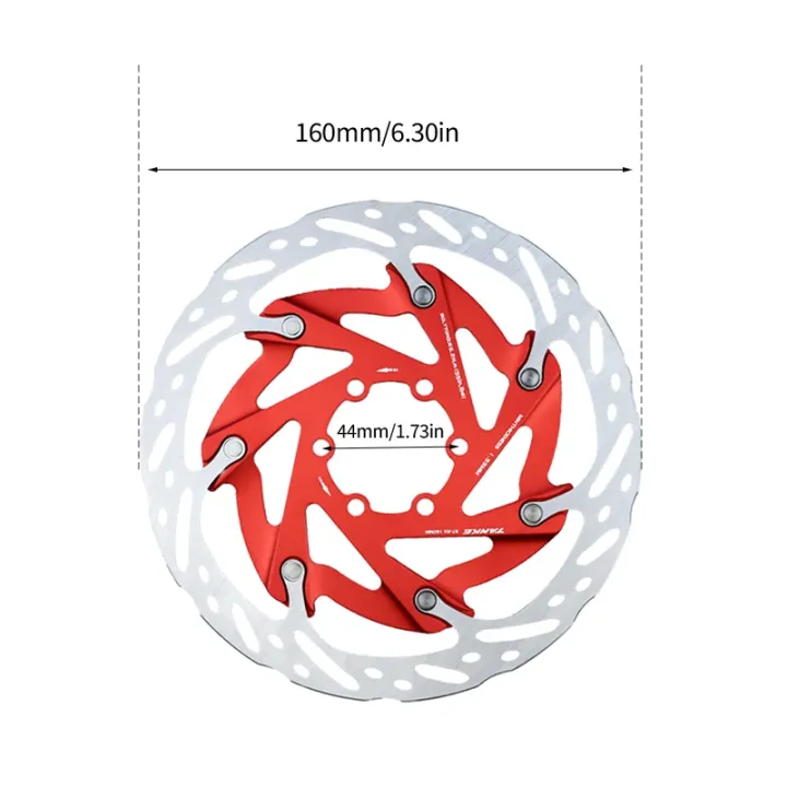 TANKE%20Bicycle%20Disc%20Brake%20Rotor%20140/160%20Bike%20Floating%20Rotors%20Stainless%20Steel%20Quick%20Cooling%20Ultra-light%20Disc%20Mtb%20Heat%20Dissipation%20-%20Image%205