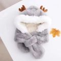Beanie Cap Neck Warmer Beanie| Wool Caps For Kids Winter Thicken Warm Kids Hat Scarf All-in-one Fleece Boys Girls Cap Beanie Cute Cartoon Panda Toddler Children Hat Bonnet. 