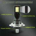 H7 Headlight Bulb Kit Car Fog Light Bulbs High Low Beam 110w Super-Bright 6000k White Car Driving Running Lamp LED Light 12V 24V. 
