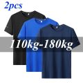 Men T Shirt Plus Size 6XL 7XL Quick Dry Sport Summer Short Sleeves Oversized Tee Gym Running Jogging Workout For Men.