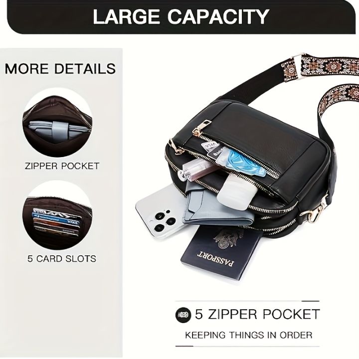 Stylish%20Large%20Capacity%20PU%20Square%20Crossbody%20Bag%20Multi-Functional%20Casual%20Shoulder%20Bag%20for%20Women's%20Travel,%20Shopping%20Styling%20Outfits%20-%20Image%205