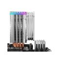 JONSBO CR-1400 ARGB 4 Heat Pipe Tower 5V 3 Pin CPU Cooler Air-Cooled Intel LGA1700 AMD CPU Cooler 2011 v3 x99 Processor Cooler.