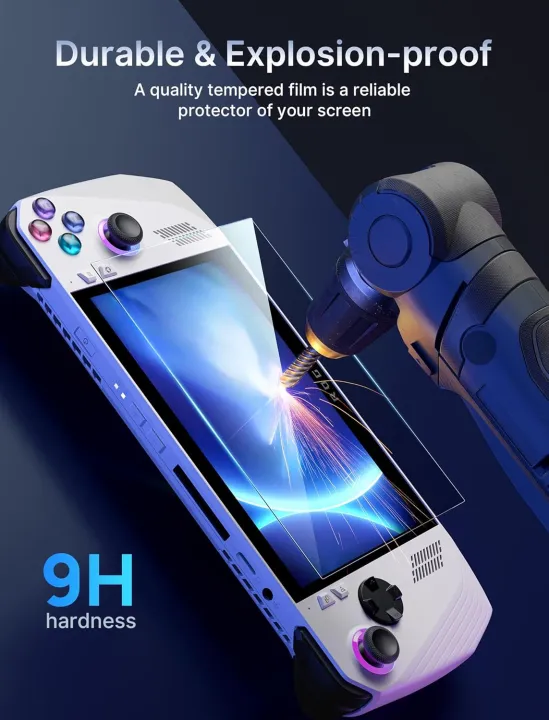 Tempered%20Glass%20Film%20For%20Asus%20ROG%20Xbox%20Ally/X%20Screen%20Handheld%20Game%20Console%20Sceen%20Protector%20Anti-Scratch%20For%20ROG%20Ally%20Accessories%20-%20Image%203