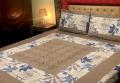 Embroidered Patch Work King Size BedSheet - High Quality - Cotton Double Bedsheet Embroided. 