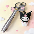 5 Styles Hello Kitty, Kurom & My Melody Keychains - Cute Cartoon Doll Key Rings  Car Chain Loops & Backpack Charms INS Style. 