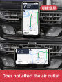 Car phone holder  holder air vent mount bracket cell phone stand clip for Toyota CHR CH-R 2018 2019 2020 20212022 2023. 