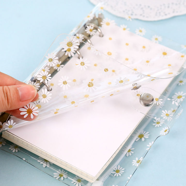A7/A6%20Cute%20Daisy%20Spiral%20Binder%20Notebook%20Agenda%20Cover%20with%20Storage%20Bag%20Kawaii%20Transparent%20School%20Diary%20Journal%20Planner%20Stationery%20-%20Image%205