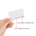 10pcs TK4100 125kHz RFID Cards RFID Proximity ID Cards Token Tag Key Card for Access Control System and Attendance. 