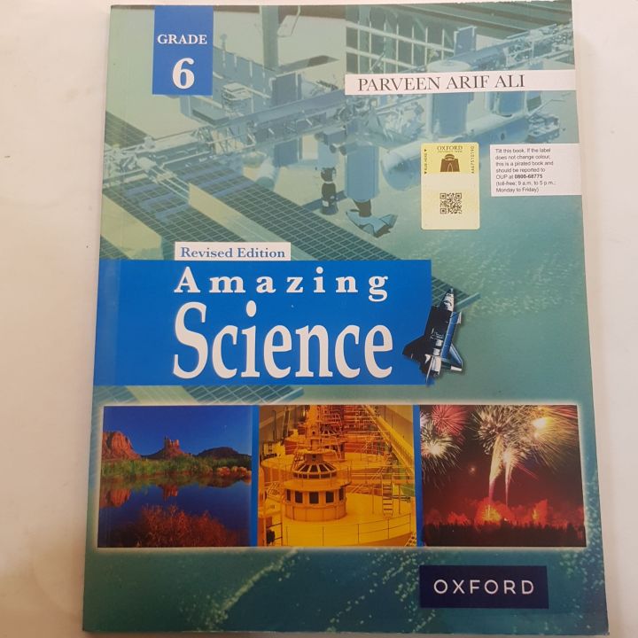 OXFORD AMAZING SCIENCE GRADE 6 REVISED EDITION BY PARVEEN ARIF ALI