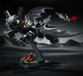 MOC Technical Popular Anime Flying Dragon Building Blocks Bricks Assembling Model Toys for Children Birthday /Halloween Gift Set. 