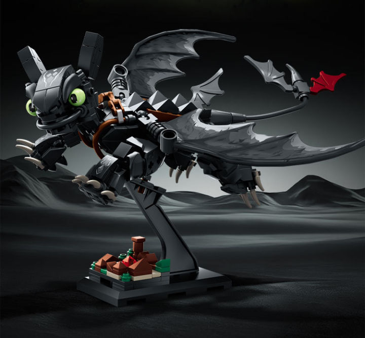 MOC%20Technical%20Popular%20Anime%20Flying%20Dragon%20Building%20Blocks%20Bricks%20Assembling%20Model%20Toys%20for%20Children%20Birthday%20/Halloween%20Gift%20Set%20-%20Image%207