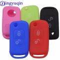 jingyuqin Silicone Key Fob Case Cover For Mercedes Benz E113 A C E S W168 W202 W203 Two 2 Buttons Flip Folding Car Accessories. 