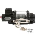 1/10 RC Crawler Metal Winch for SCX10 TRX4 D90 D110 TRX6 | Heavy Duty Electric Winch with Remote | Waterproof Upgraded Parts.
