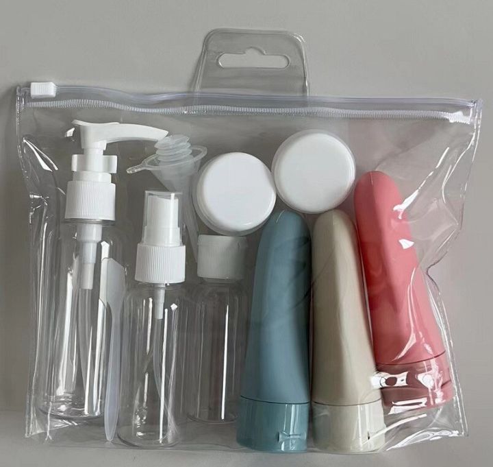 11pcs%20Travel%20Bottles%20Set%20With%20Storage%20Bag%20Travel%20Size%20Empty%20Liquid%20Cream%20Lotion%20Containers%20Fine%20Mist%20Spray%20Bottle%20Squeeze%20Tubes%20-%20Image%202