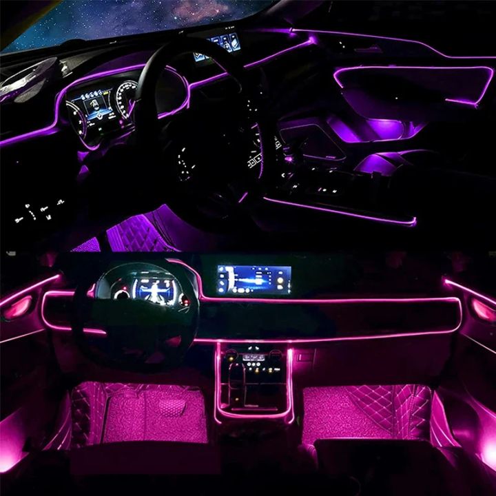 Flexible%20EL%20Wire%20Lights%20With%20App%20Control%20Ambient%20Atmosphere%20Strip%20Light%20Decorative%20Lamps%2012V%20Car%20Interior%20Neon%20RGB%20Led%20Strip%20-%20Image%203