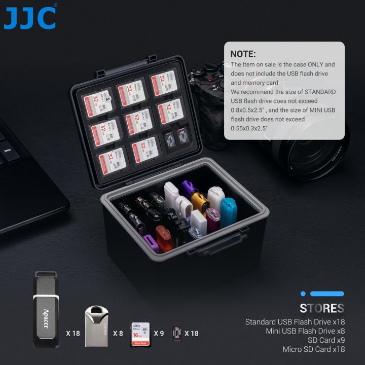 JJC%2024%20Slots%20USB%20Case%20Flash%20Drive%20Case%20Thumb%20Drive%20Storage%20Holder%20Box%20Waterproof%20Anti-static%20USB%20Flash%20Drive%20Bag%20Accessories%20-%20Image%203