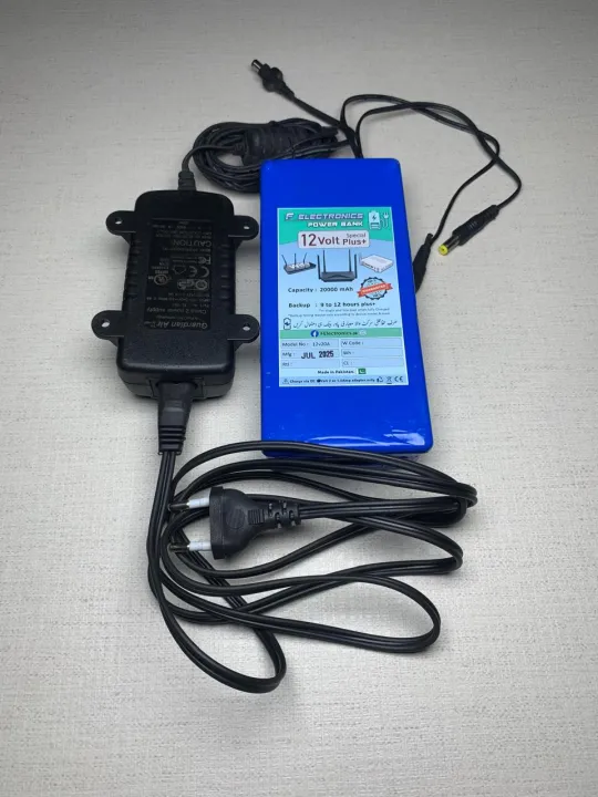 9v%2012v%20WiFi%20Router%20Power%20Bank%209v%20Volts%20UPS%20Technology%20With%20Branded%20Charger%20%7C%2010000%20plus+%20mAh%20(9v%206%C2%A0to%208)(12v%206%20to%208)(12v%2020000%20mah%209%20to%2012)Hourse%20Guaranteed%20Backup%20%7C%20Tp%20Link-Tenda-PTCL%20%7C%20Fiber%20Base%20Router%20-%20Image%205