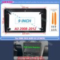 For 2002-2014 AUDI TT A3 A4 9INCH 2 Din Car stereo radio Android frame panel fascia cable video harness adapter decoder canbus. 