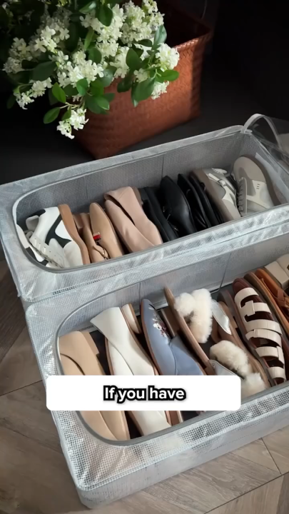 Foldable Transparent Storage Box – Clear Organizer for Shoes, Clothes, Toys & Books - Home Organize's