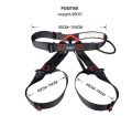 Xinda Professional Outdoor Sports Safety Belt Rock Mountain Climbing Harness Waist Support Half Body Harness Aerial Survival. 