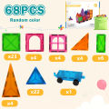 5.5cm Magnetic Building Blocks Magnetic Force Plate Children's Toys, Creative Architect Toys, Handheld Children's .