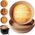 Air Fryer Disposable Paper Liners - FERN & HAVEN Air Fryer Parchment Paper - Nonstick, Grease and Waterproof Parchment Sheets for Airfryer, Instant Pot, and Convection Oven. 