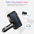 Car Cigarette Lighter Socket 12-24V Auto Cigar Lighter Dual USB Charger Power Adapter Outlet 2.1A/1.0A 80W Splitter Universal. 