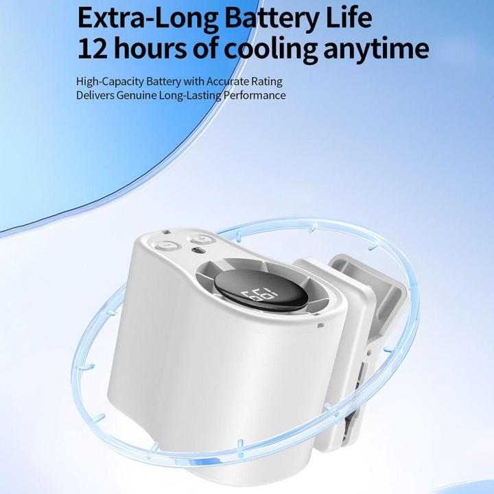 2026%20Portable%20Cooling%20Car%20Fan%20USB%20Rechargeable%20Clip%20on%20Portable%20Desk%20Fans%20with%20LED%20Display%20360%20Rotation%20Quiet%20for%20Car%20Camping%20-%20Image%204