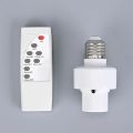 Universal wireless intelligent remote control lamp holder E27 lamp holder.