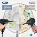 500W Electric Air Duster, Air Blower Replaces Canned Air Spray for PC Computer Keyboard Cleaner Compressed Air Can Duster.