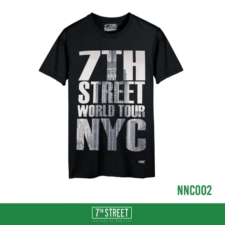 NYC World Tour NNC original 100% thStreet short sleeve t-shirt