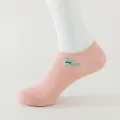 5 Pairs of Colored Cotton WOMEN'S Short Socks, Ankle Breathable Sports Socks, Casual, Summer Thin Socks, Tie Cat. 
