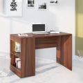 Andormahal MDF Minimalistic Reading Table with side book shelf 4ft by 2.5ft by 16inch. 