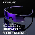 Kapvoe Lightweight Running Glasses Cycling Sunglasses for Men Sports Glasses Hiking Women Photochromic Sunglasses UV400 Goggles.