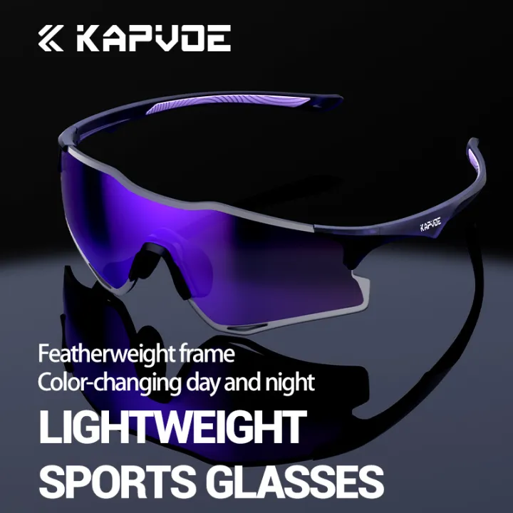 Kapvoe%20Lightweight%20Running%20Glasses%20Cycling%20Sunglasses%20for%20Men%20Sports%20Glasses%20Hiking%20Women%20Photochromic%20Sunglasses%20UV400%20Goggles%20-%20Image%205