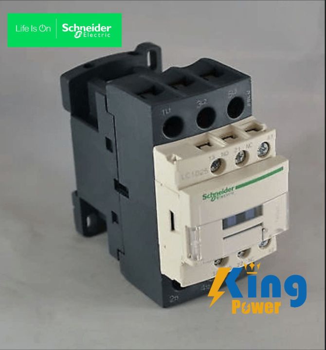Schneider Magnetic Contractor LC1D25, 3P, Ith 40A, 220V