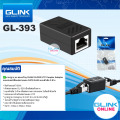 ✅2 side RJ45 female LAN cable connector length standard Glink GL-393 UTP coupler adapter LAN cable connector. 